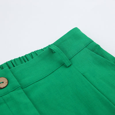 Traje Casual de Algodón y Lino: Chaleco y Pantalón - Image 11