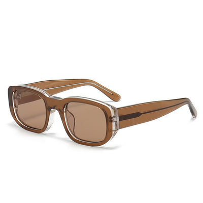 Gafas de Sol Hip Hop Retro Nylon con Cristales Gruesos