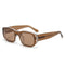 Gafas de Sol Hip Hop Retro Nylon con Cristales Gruesos