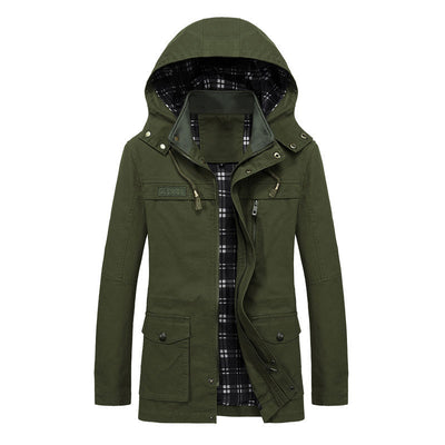 Chaqueta de Algodón para Hombre Maduro - Confort y Estilo - Image 3