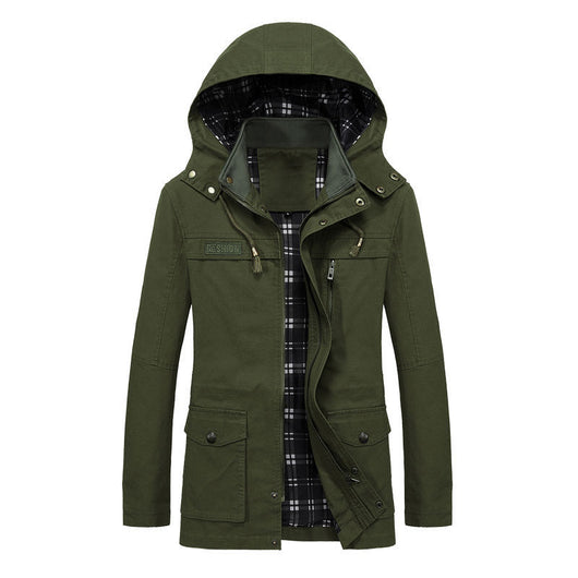 Chaqueta de Algodón para Hombre Maduro - Confort y Estilo - Image 3