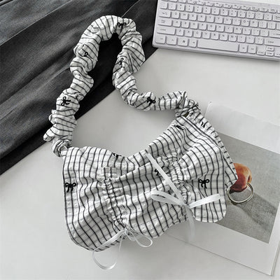 Bolso de Hombro Plisado con Solapa para Mujer - Image 9