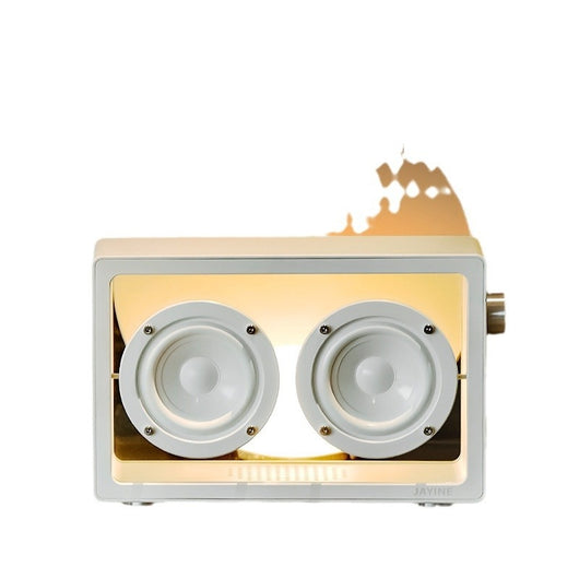 Parlante Bluetooth Retro Transparente de Alta Fidelidad - Image 5