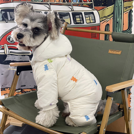 Abrigo Térmico con Capucha para Perros Pequeños - Chaqueta Acolchada para Schnauzer, Pomerania y Pug - Image 4