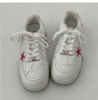 Zapatillas Deportivas Coreanas de Punta Redonda - Estilo Versátil y Elegante - Image 20