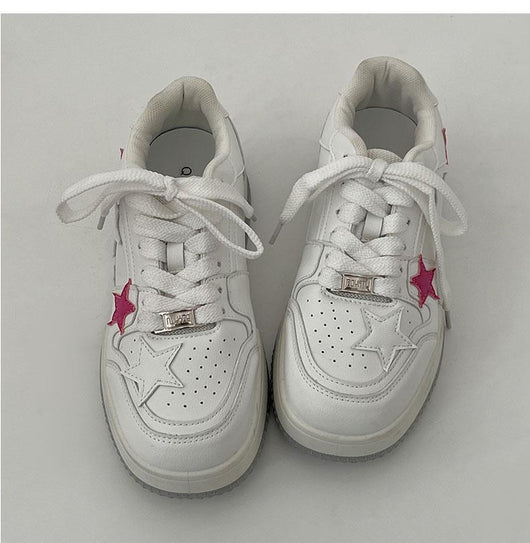 Zapatillas Deportivas Coreanas de Punta Redonda - Estilo Versátil y Elegante - Image 20
