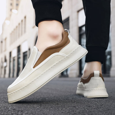 Tenis Blancos Tide para Hombre con Diseño Bajo y Cómodo - Image 9