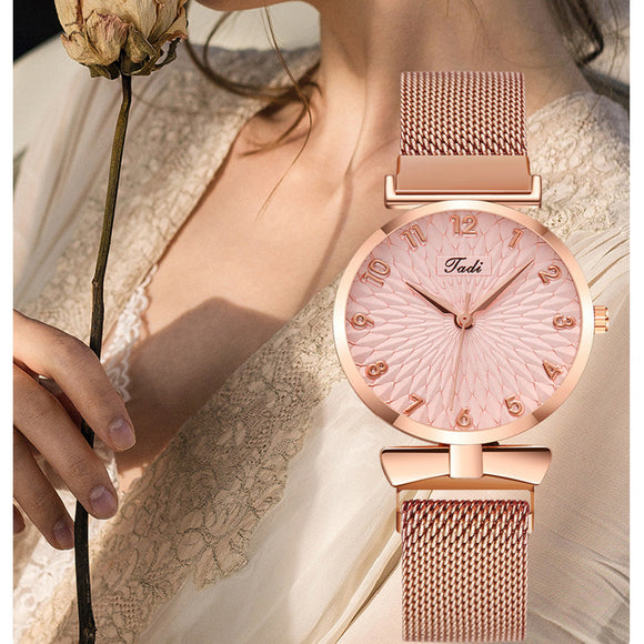 Reloj de Cuarzo para Mujer con Pulsera Elegante