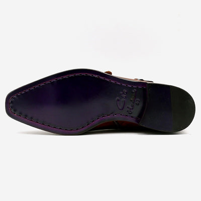 Zapatos Casuales de Cuero Tejido Transpirables Hechos a Mano - Image 5