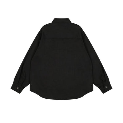 Camisa Suelta de Manga Larga para Hombre - Image 10