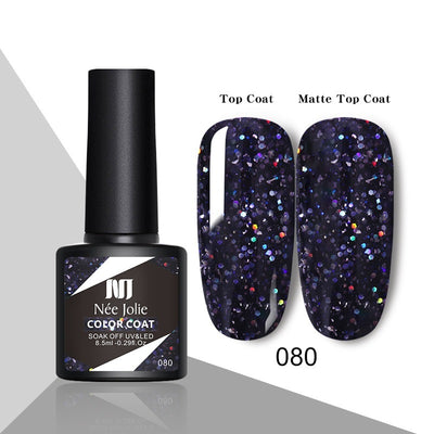 Esmalte de Uñas Gel Rojo Navideño con Brillo Reflectante UV - Image 26