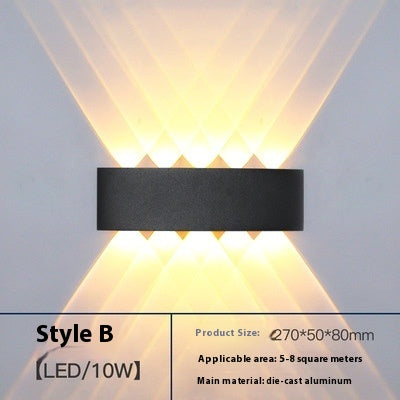 Lámpara LED Exterior Doble Cabezal Ultra Brillante Impermeable - Image 14