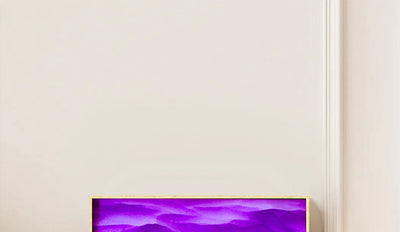 Aparador de Madera Maciza Azul con Pintura Decorativa 3D Marina - Image 13