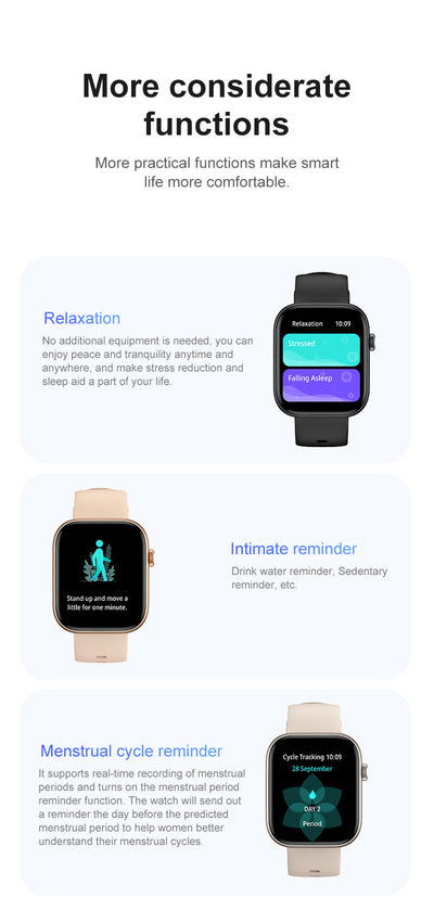 Reloj Inteligente P89 Pantalla Táctil Completa con Cargador Inalámbrico y Llamadas Bluetooth - Image 12
