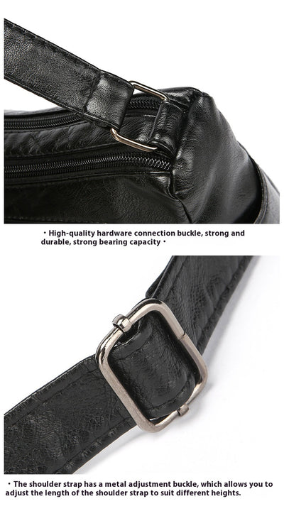 Bolso Mensajero Mujer Grande Multi-bolsillos Capacidad Premium - Image 11