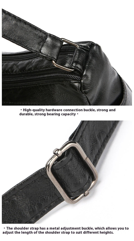 Bolso Mensajero Mujer Grande Multi-bolsillos Capacidad Premium - Image 11