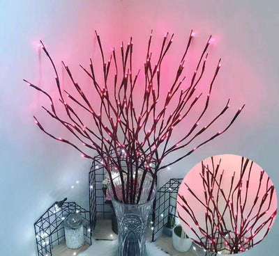 Lámpara Decorativa LED con Rama Simulada para Ambientes - Image 5