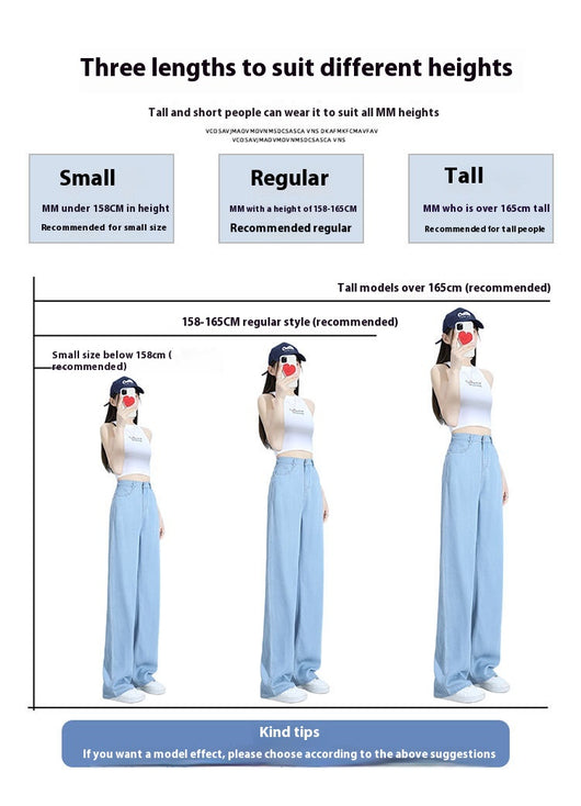 Pantalones Lyocell Rectos Cintura Alta Efecto Seda Pierna Ancha - Image 35