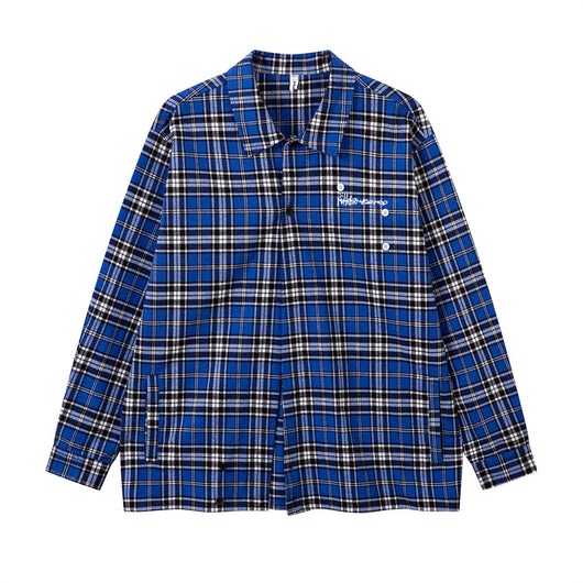 Camisa de Cuadros con Botones Bordados para Niños - Image 13