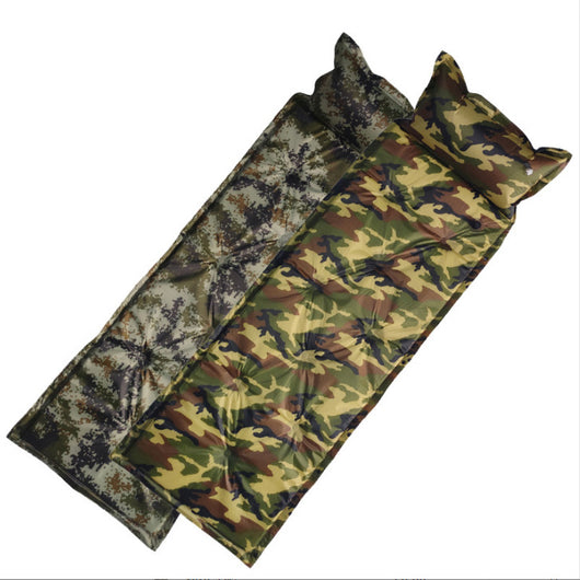 Cojín Inflable Automático Camuflado con Almohada para Camping - Image 3