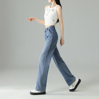 Jeans Palazzo Ajustados para Mujer - Corte Elegante y Moderno - Image 9