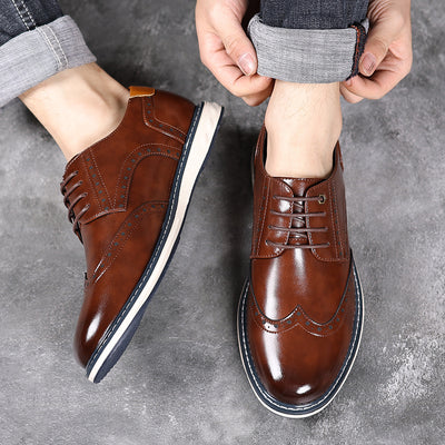 Zapatos de Cuero para Hombre Estilo Ejecutivo Británico - Image 35