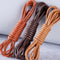 Cordones de Bota de Cuerda Encerada Redonda para Zapatos de Cuero - Un Par