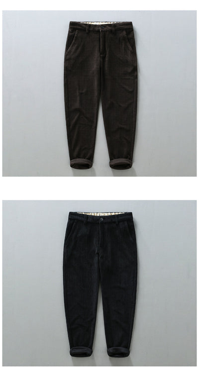Pantalones de Pana Retro Slim Fit Hombre - Image 17