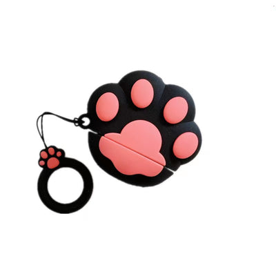 Funda Protectora de Silicona para Audífonos Diseño Patita de Gato - Image 5