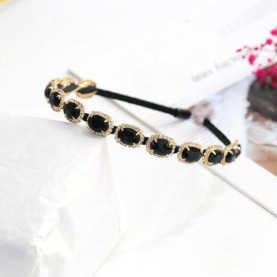 Diadema Fina con Diamantes de Cristal Brillante - Image 12