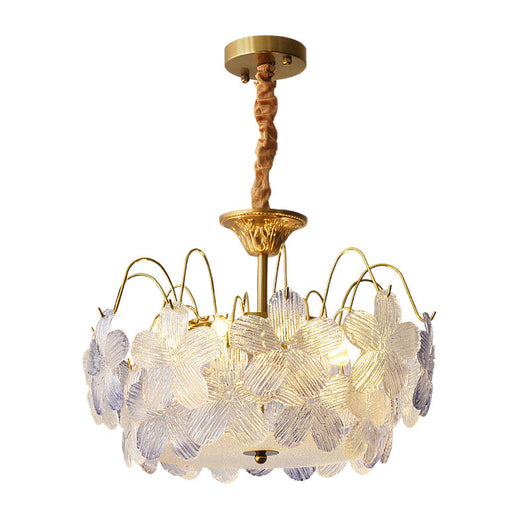 Lámparas de Cristal Coloreado Estilo Romántico Francés - Image 4