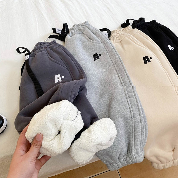 Pantalones de Felpa Suave para Niños y Niñas - Comodidad Total