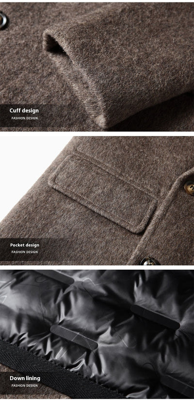Abrigo de Lana para Hombre Otoño e Invierno - Image 14