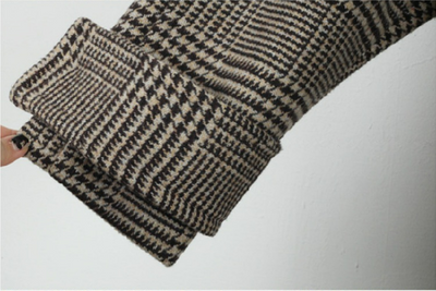 Abrigo de Lana Gruesa para Mujer - Otoño e Invierno - Image 15