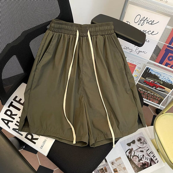Bermudas Holgadas Talla Grande Hasta la Rodilla Transpirables
