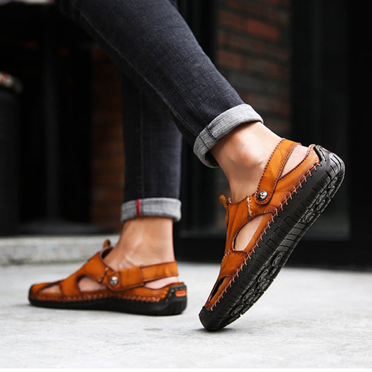 Sandalias Ajustables para Hombre - Cómodas Chanclas de Playa Verano - Image 5