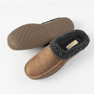 Pantuflas de Algodón para Hombre - Uso Exterior e Interior Invierno - Image 4