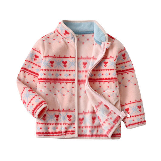 Chaqueta Polar Infantil Ligera para Primavera y Otoño - Image 3