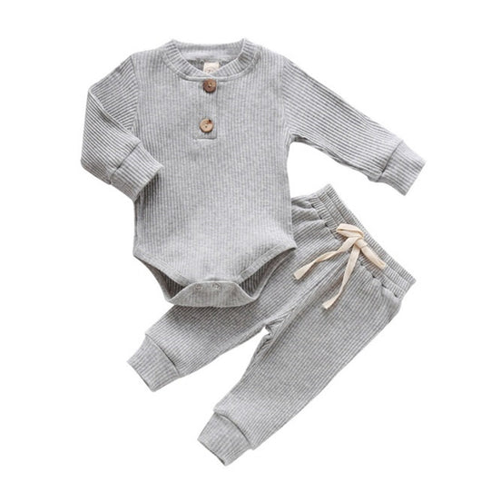 Conjunto Mameluco Infantil Manga Larga Color Liso - Image 7