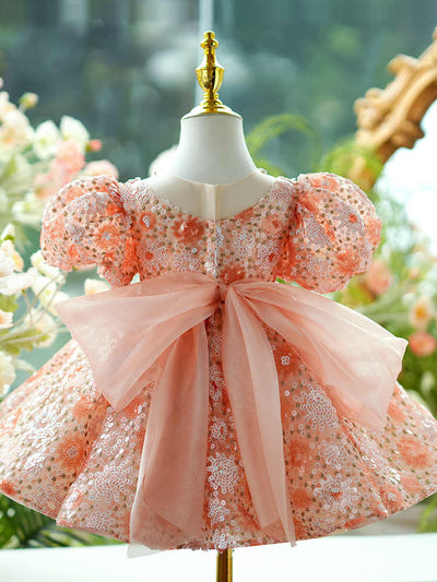 Vestido de Princesa Brillante con Falda Esponjosa para Niñas - Image 2
