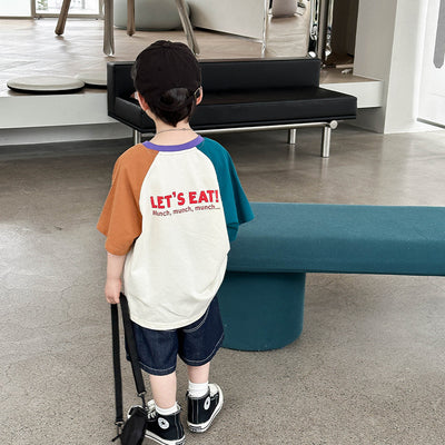 Playera Infantil Patchwork Street Style - Diseño Moderno y Versátil - Image 4