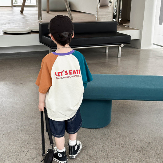 Playera Infantil Patchwork Street Style - Diseño Moderno y Versátil - Image 4