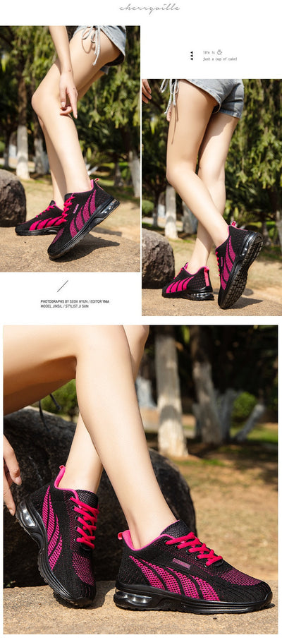 Zapatillas Deportivas Mujer Tejido Transpirable con Cojín de Aire - Image 21