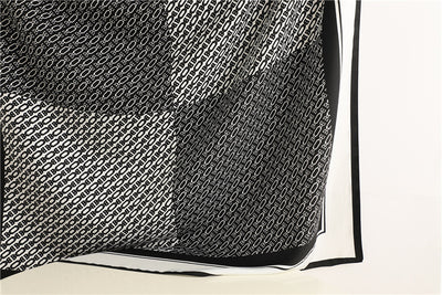 Pañuelo Cuadrado Retro Estampado para Mujer - Diseño Clásico - Image 52