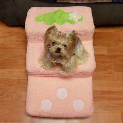 Escalera de Terciopelo para Mascotas - Escalones Suaves para Perros - Image 3