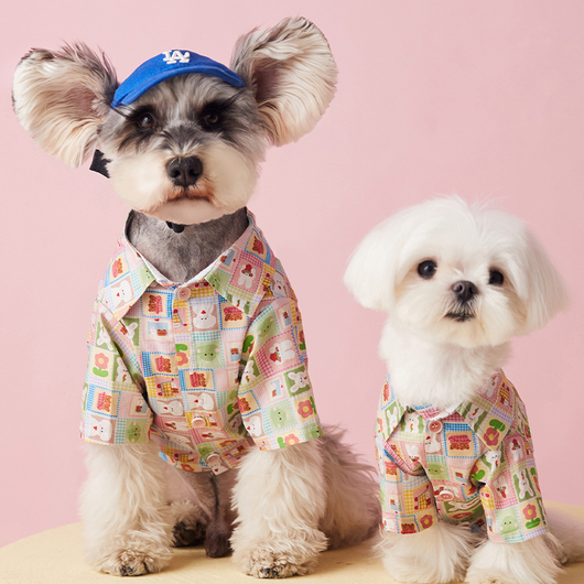 Vestido Infantil Cachorrito Flores con Lunares - Image 19