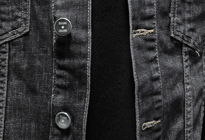 Camisa Denim Slim Fit Retro para Hombre - Image 16
