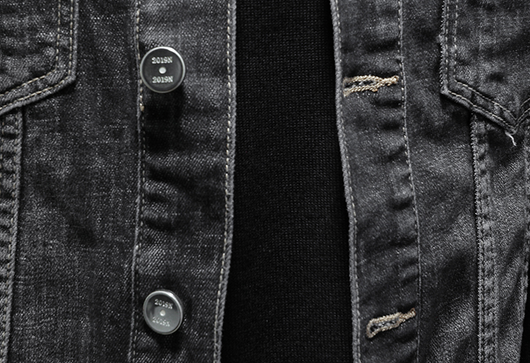 Camisa Denim Slim Fit Retro para Hombre - Image 16
