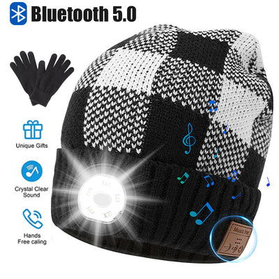 Gorro Bluetooth con Luces LED y Control de Música - Image 8