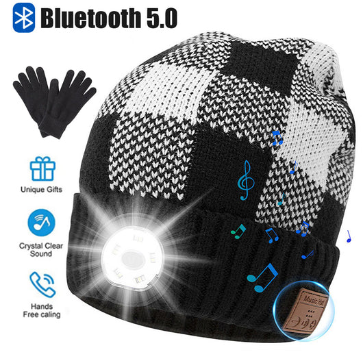 Gorro Bluetooth con Luces LED y Control de Música - Image 8